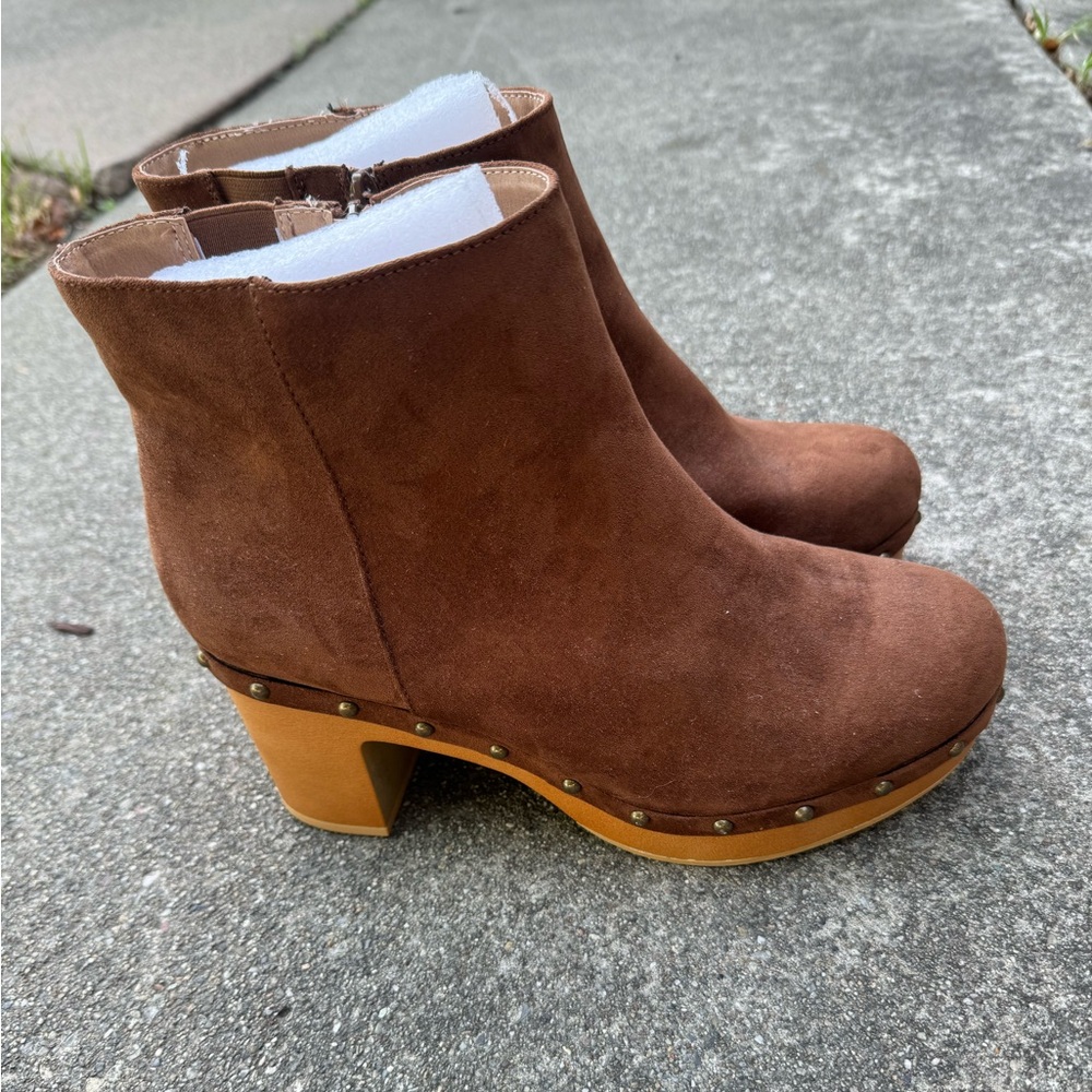 Platform booties